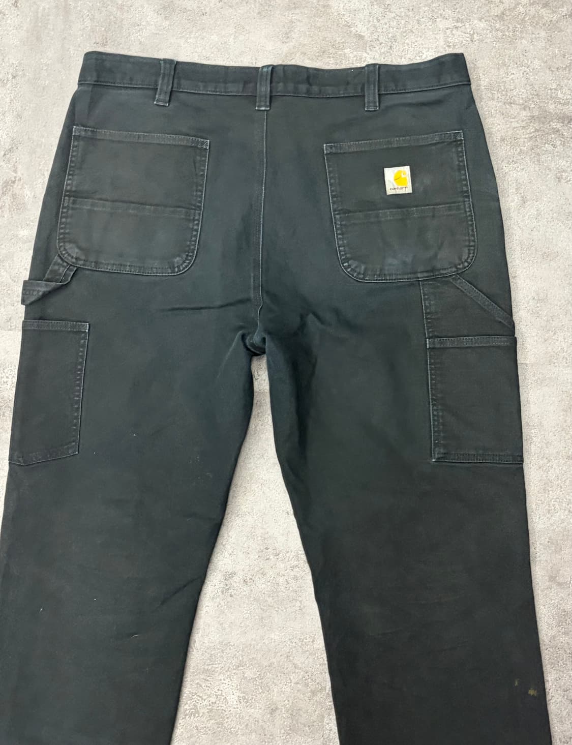 칼하트 더블니 팬츠 블랙 blk 상품이미지5