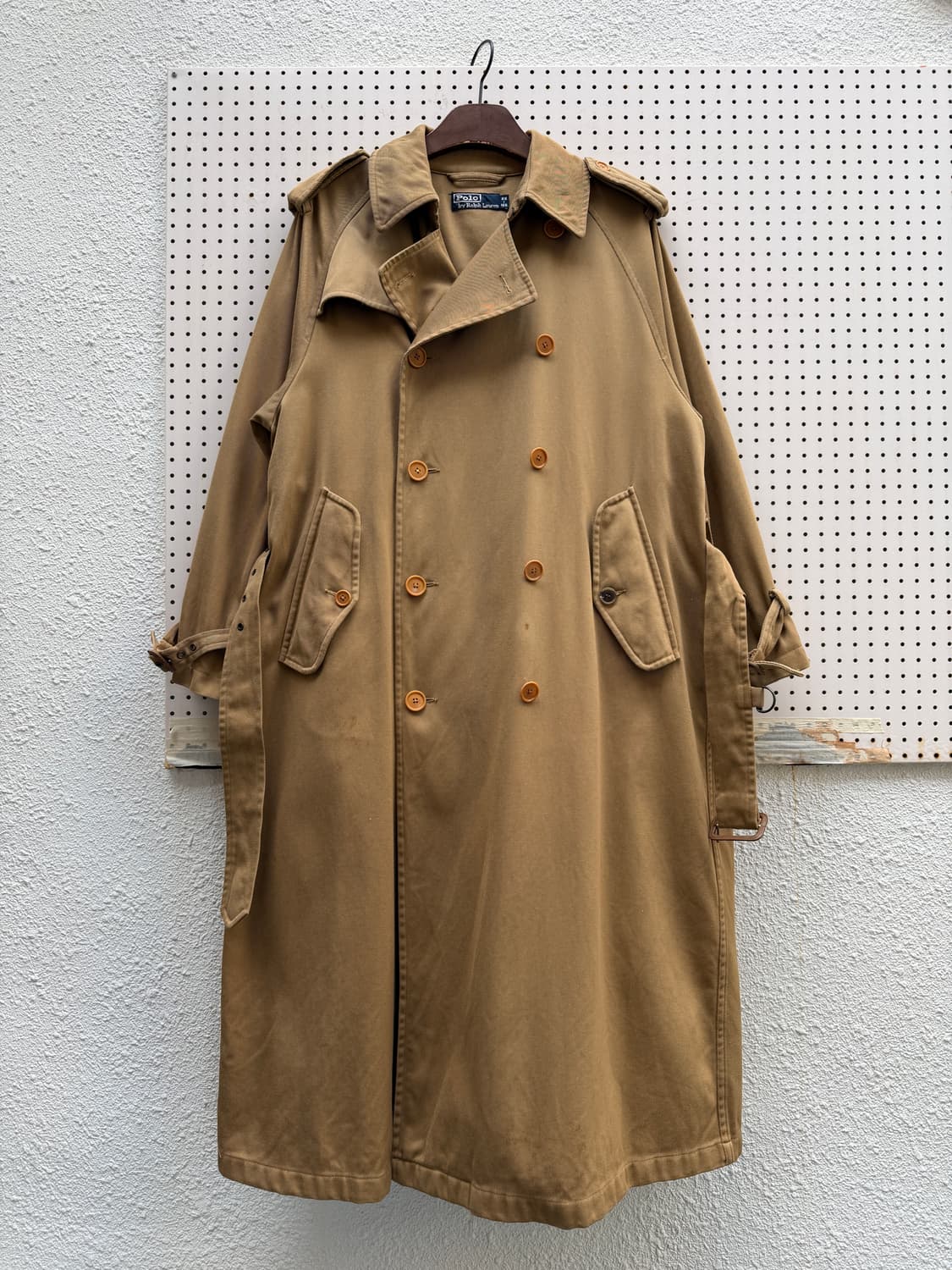 1990s POLO RALPH LAUREN TRENCH 폴로랄프로렌 코트 상품이미지2