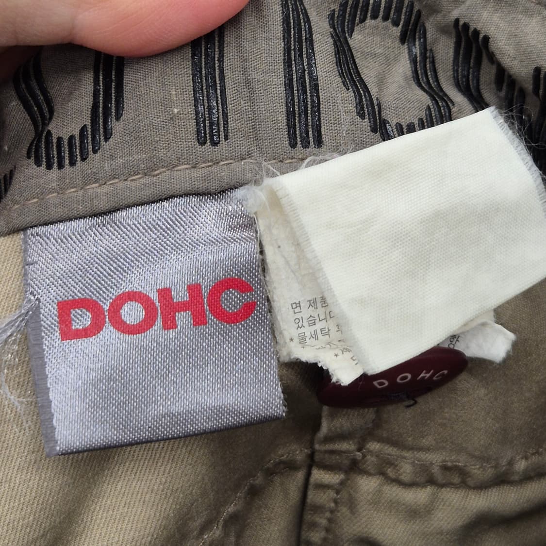 DOCH Y2K 빈티지 카고 팬츠 상품이미지8