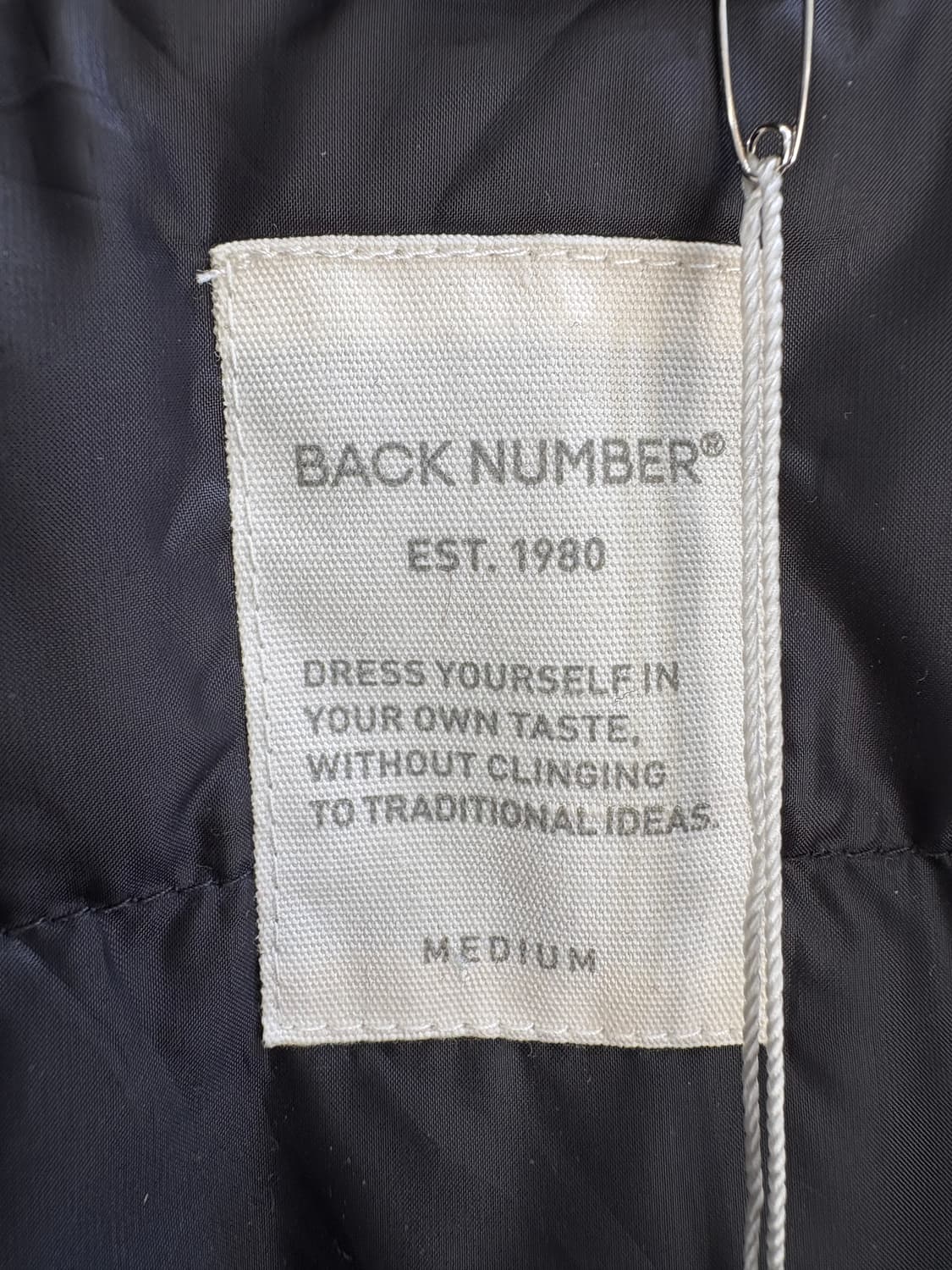 BACK NUMBER 자켓 상품이미지6