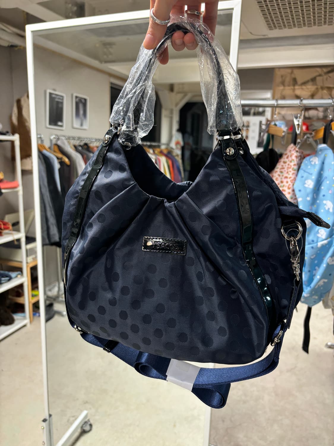 Y'saccs 도트 숄더백 상품이미지4