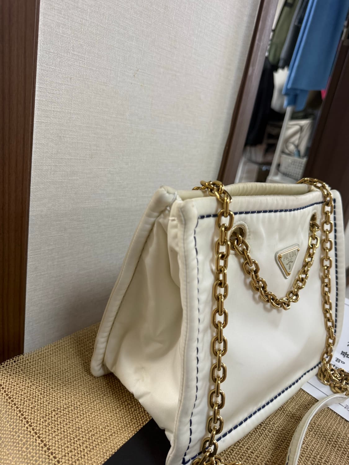 프라다 나일론 숄더 체인백[정품] 상품이미지6