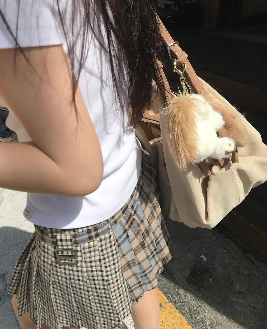 글로니 스웨이드 백  SUEDE HOBO BAG 상품이미지2