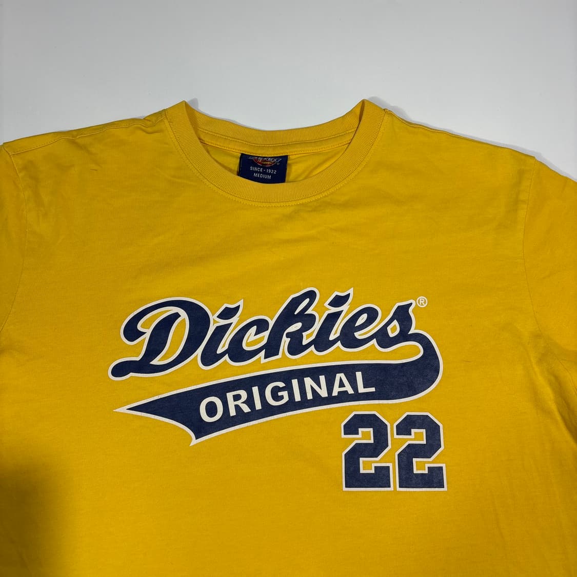 디키즈 옐로우 로고 반팔티 상품이미지3