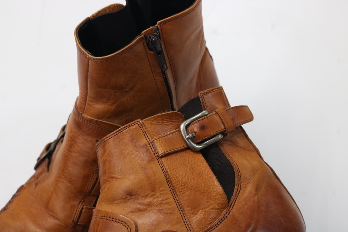 훕데두 스퀘어토 버클 스트랩 부츠 상품이미지6