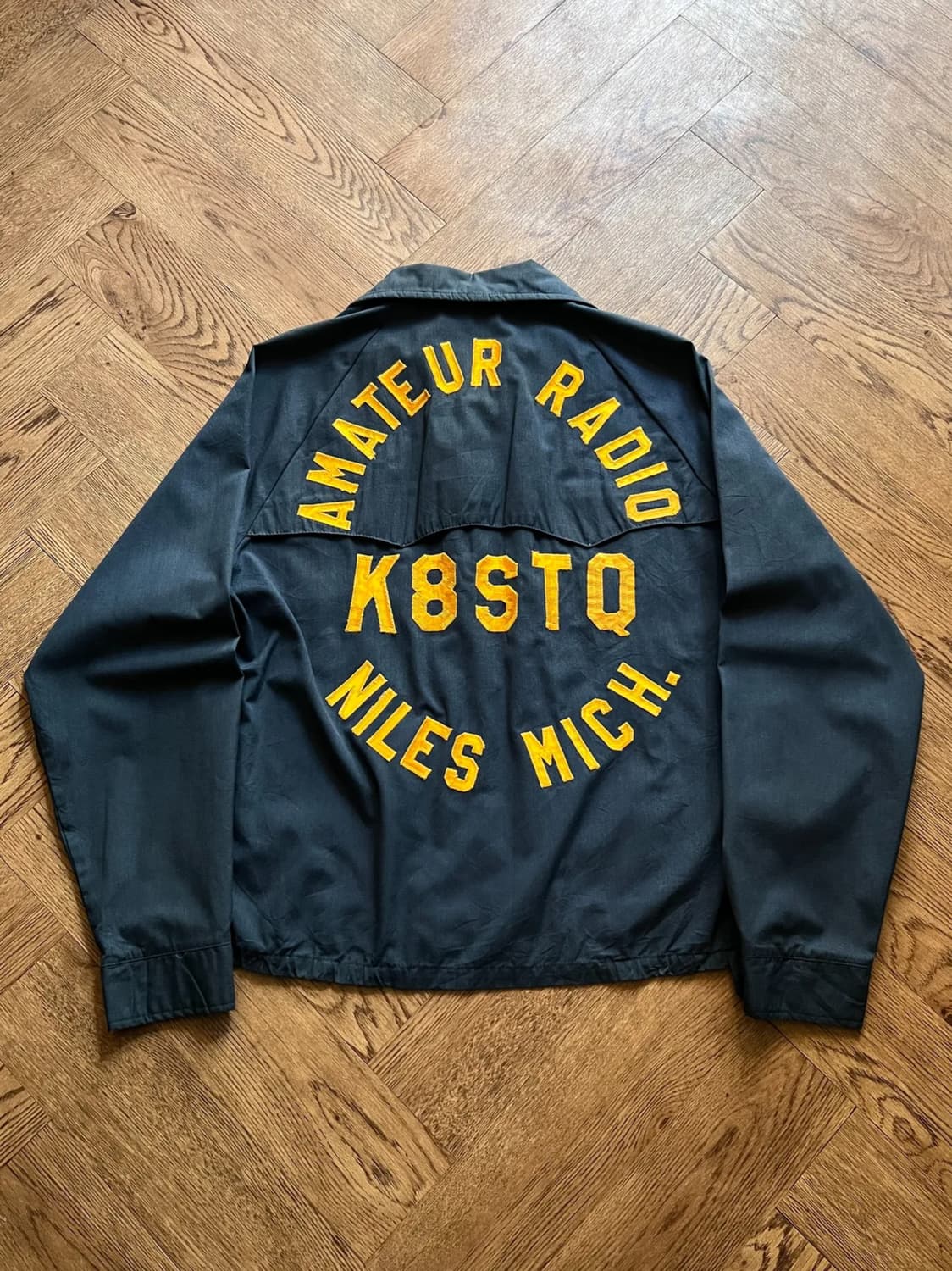 [M]60's Sears USA 시어스 아마추어 라디오 드리즐러 자켓 상품이미지1