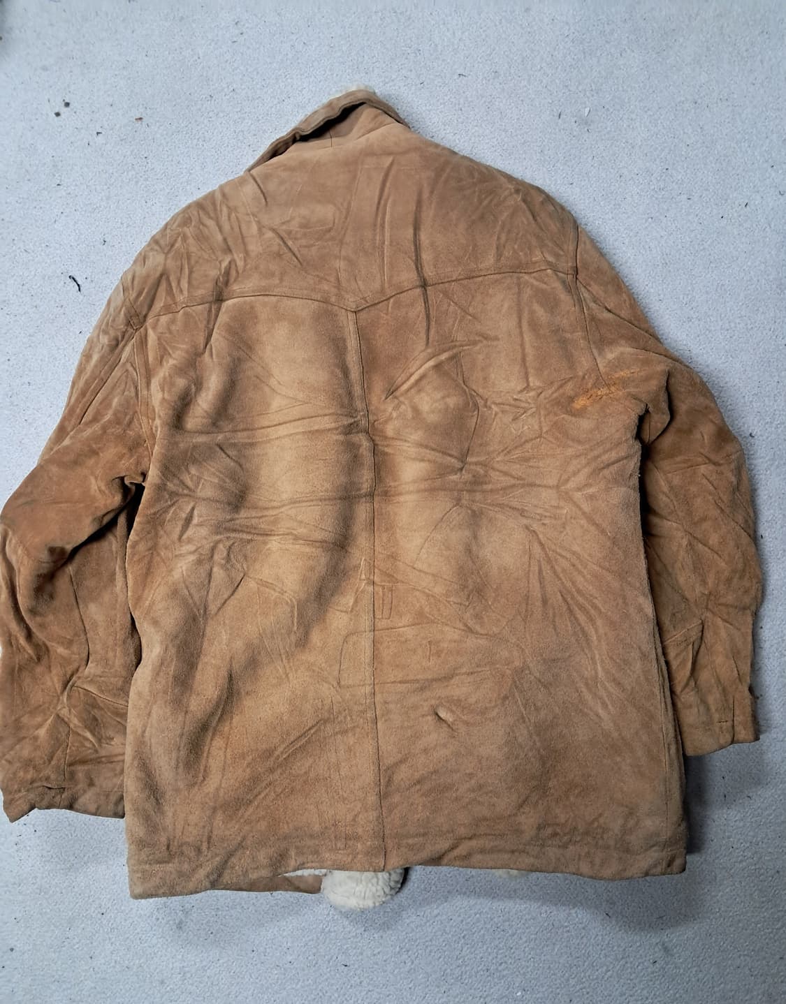 on time 쇼트 웨스턴 스웨이드자켓 상품이미지2