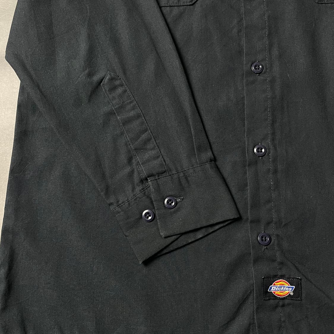 DICKIES 디키즈 빈티지 네이비 플랩포켓 워크 셔츠 A00948 상품이미지5