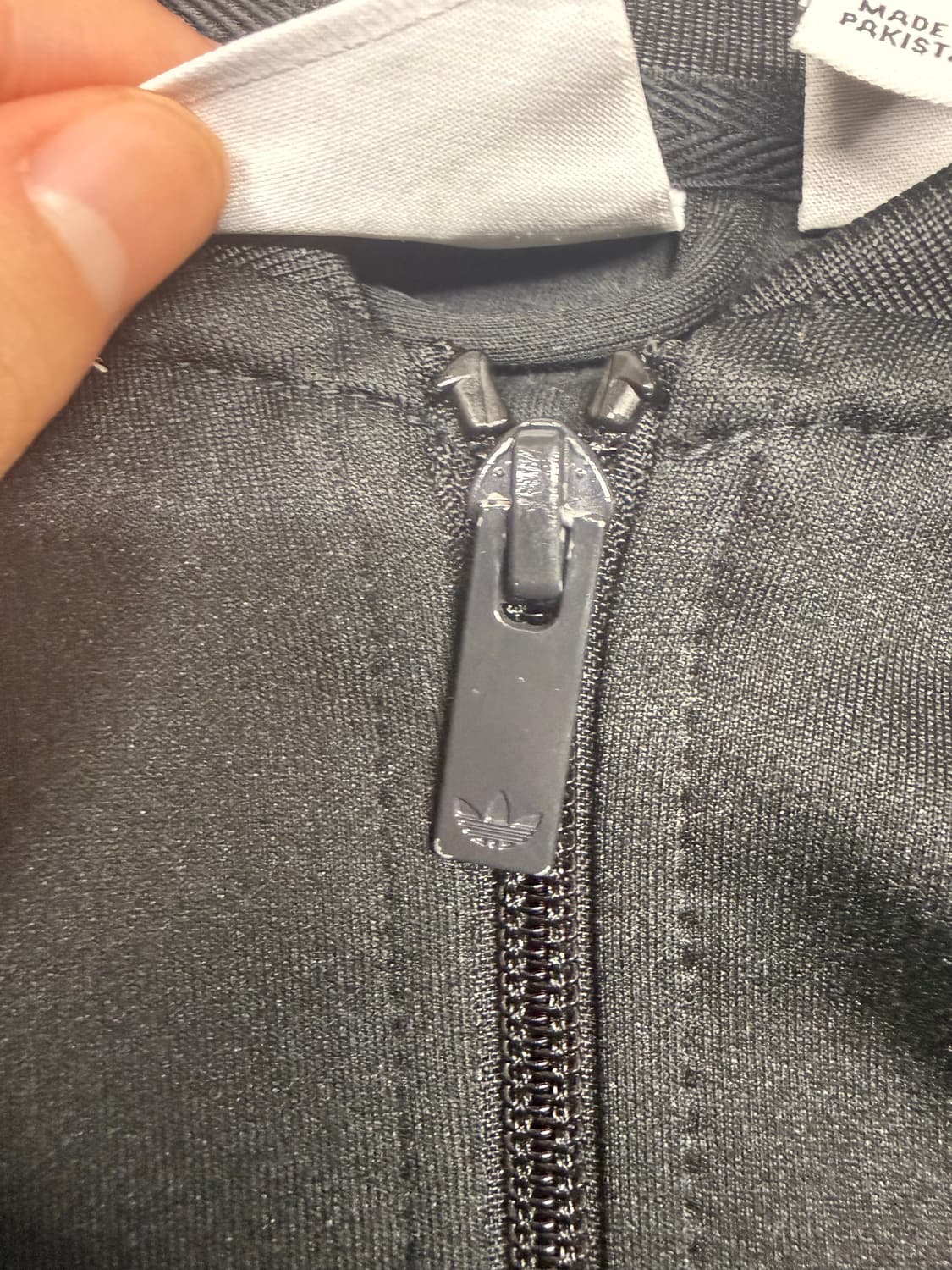 아디다스 슈퍼스타 트랙탑 블랙 xs 상품이미지5