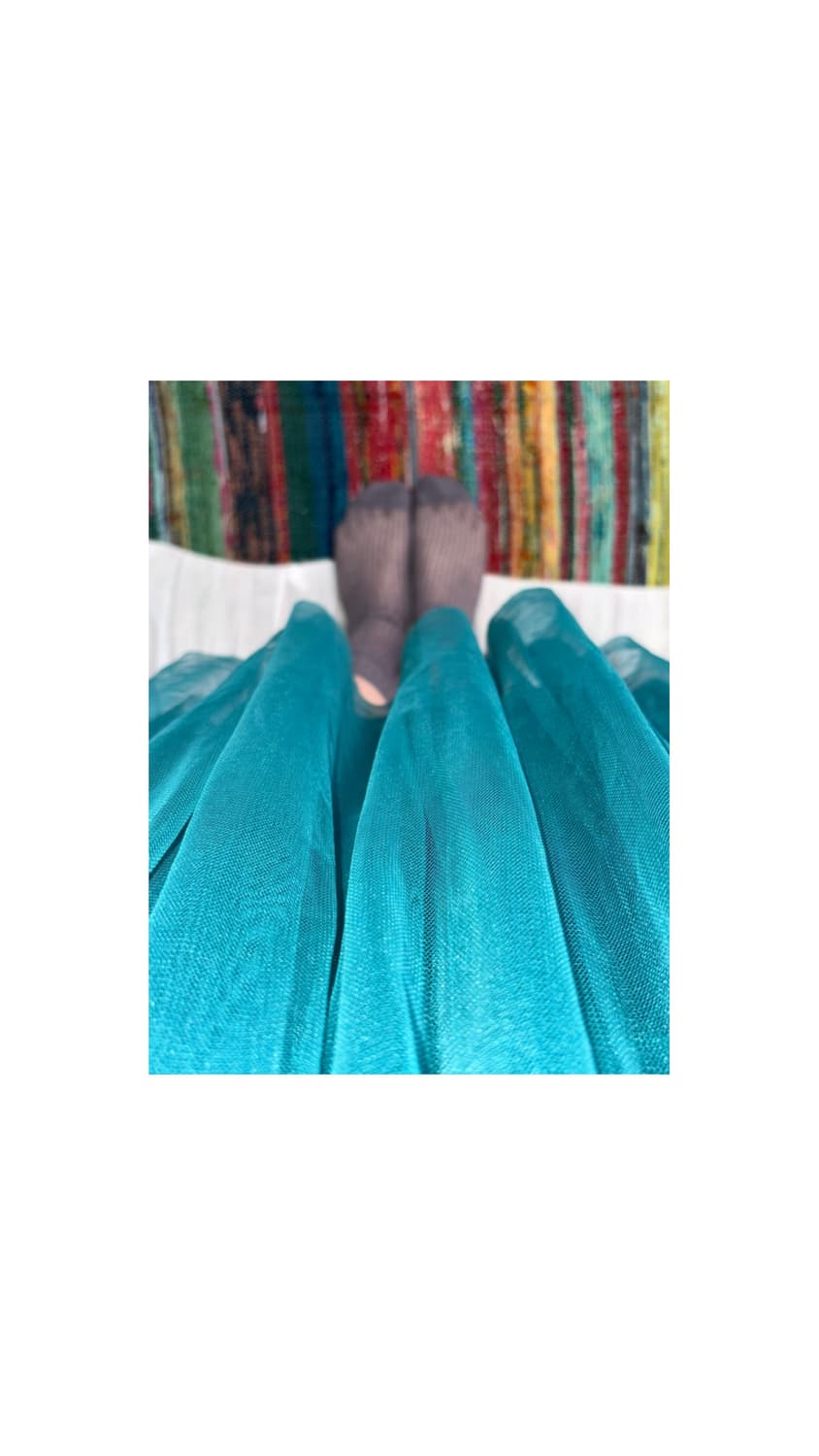Teal Breeze Midi Skirt 상품이미지6