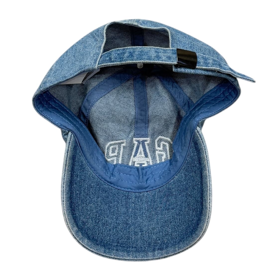 GAP 갭 빈티지 스펠로고 청 데님 볼캡 모자 상품이미지3