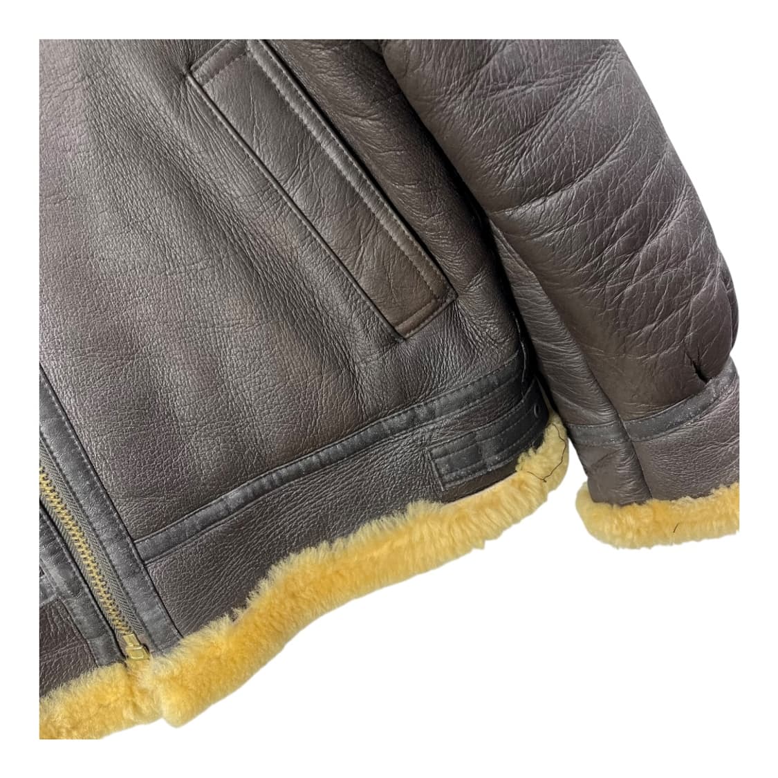 [MORGAN] 모르간 프로덕트 B-3 레더 무스탕 상품이미지4