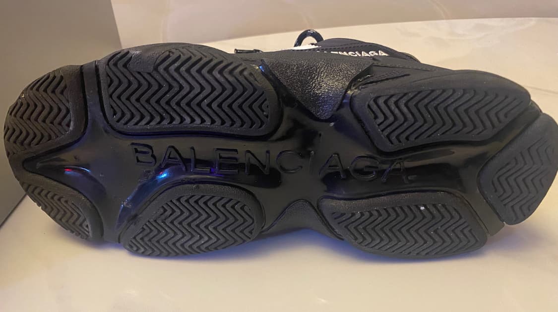 [정품] 발렌시아가X아디다스 신형 트리플S 스니커즈 블랙 265 풀구성품 상품이미지8