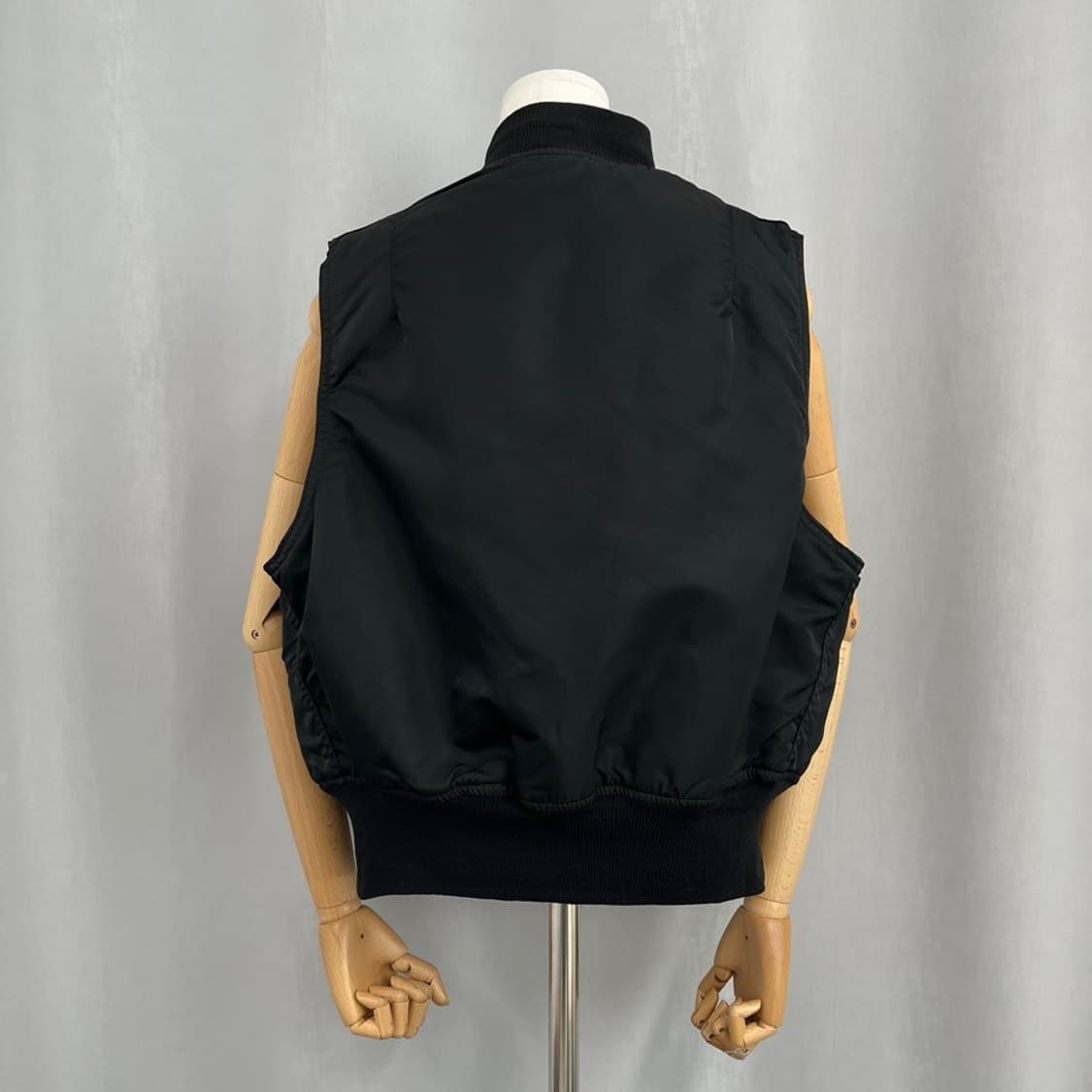 알파인더스트리 MA-1 집업 베스트/#3605 상품이미지3