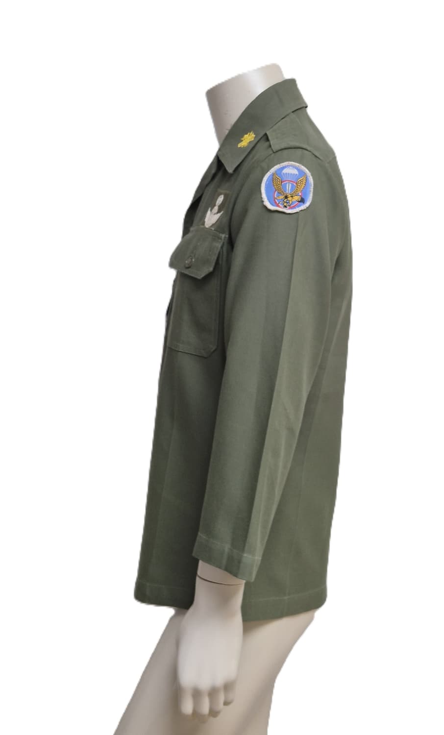 육군 구형 특수전사령부 보병 대령 민무늬 전투복 상의 자켓 (M) 상품이미지2