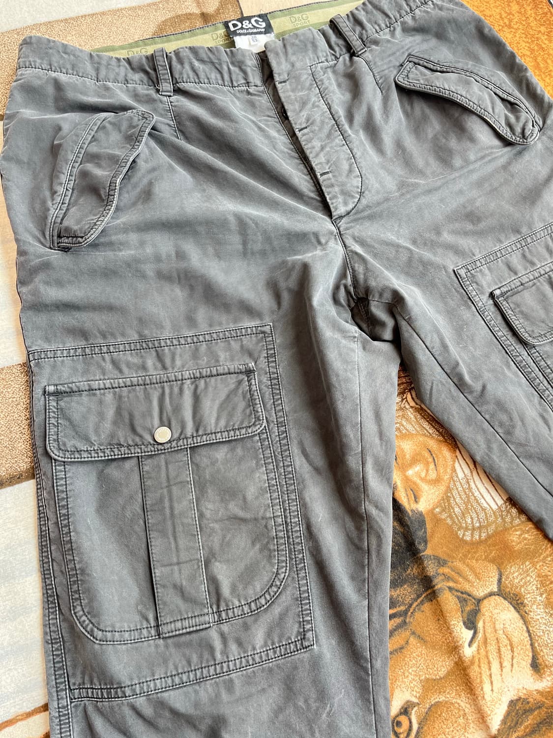 90s 빈티지 돌체앤가바나D&G 유틸리티 카고팬츠 상품이미지3