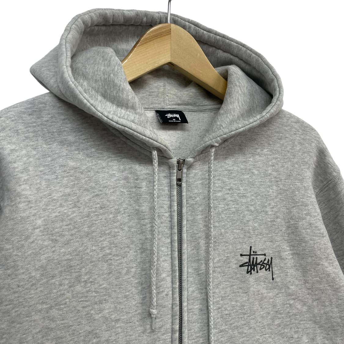 Stussy Basic Logo Hood Zip-up 상품이미지4