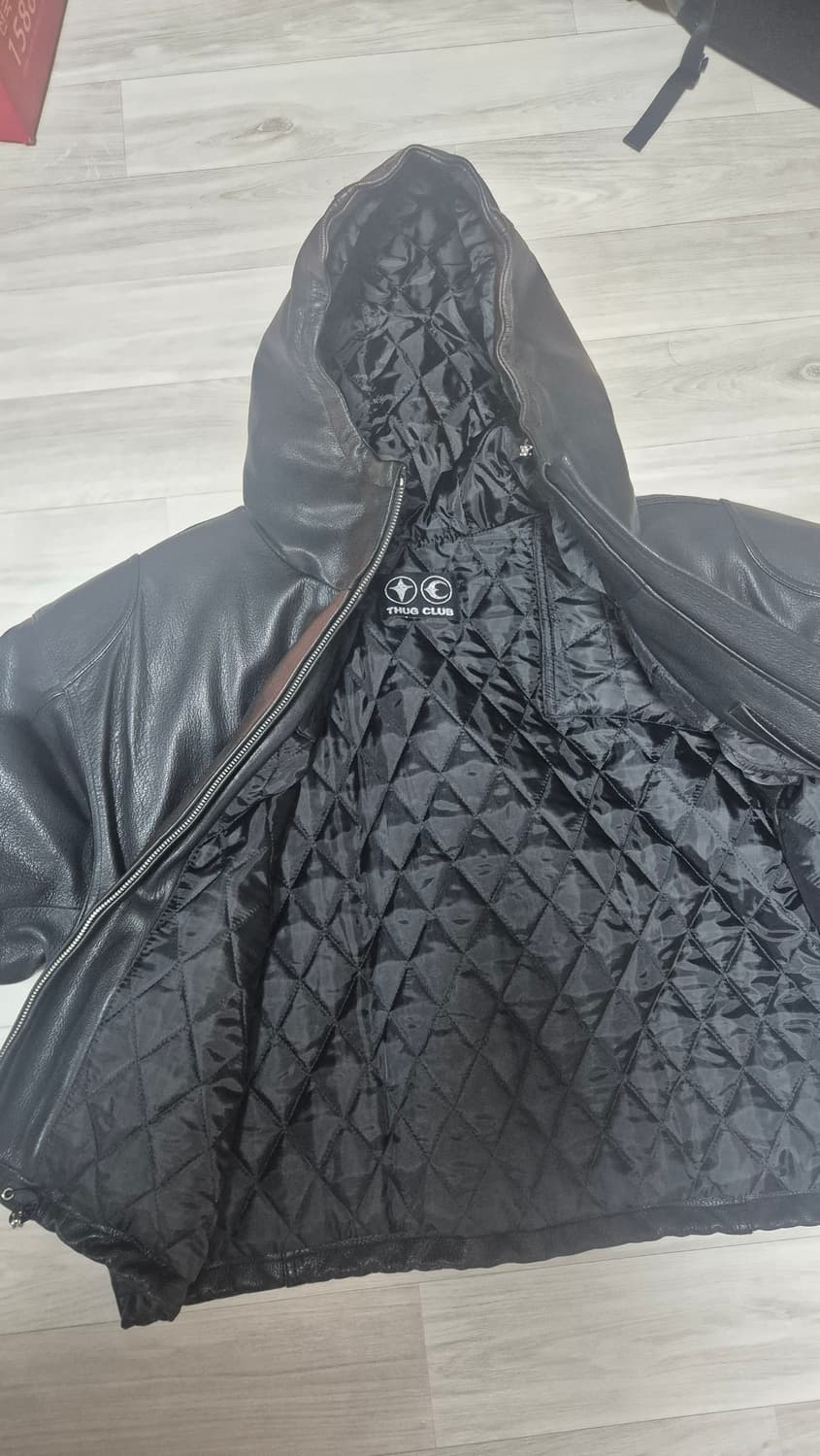 떠그클럽 빅 락 레더자켓 3사이즈 상품이미지5