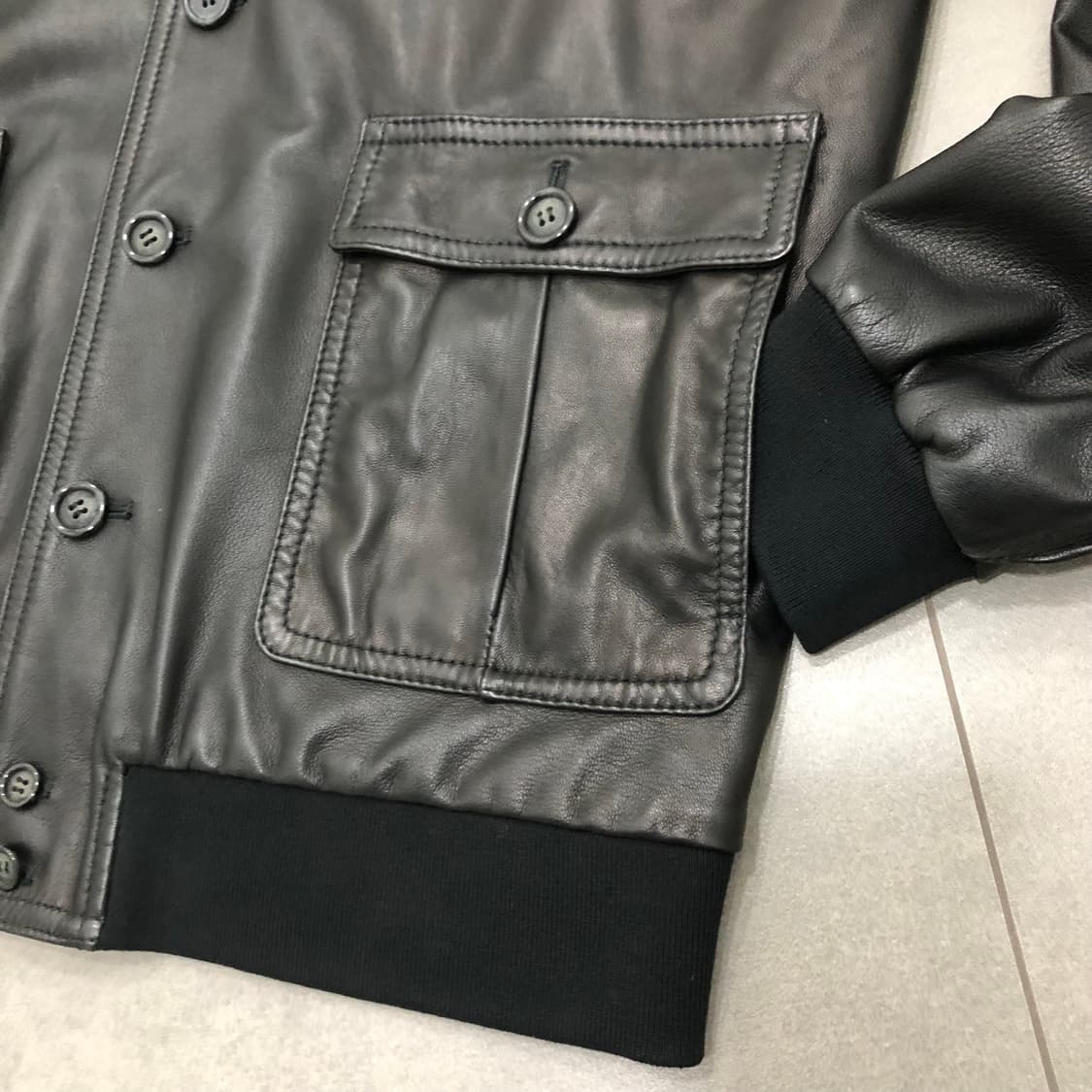발스타 이태리 나파가죽 레더 자켓 52 상품이미지2
