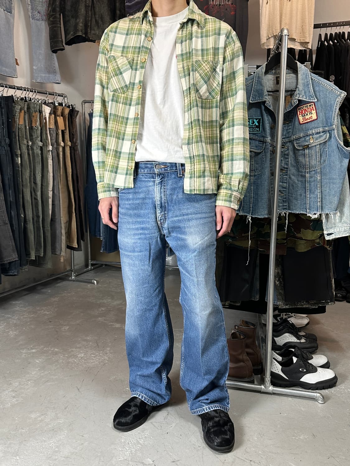 90's ~ 00's 빈티지 리바이스 517 부츠컷 상품이미지2