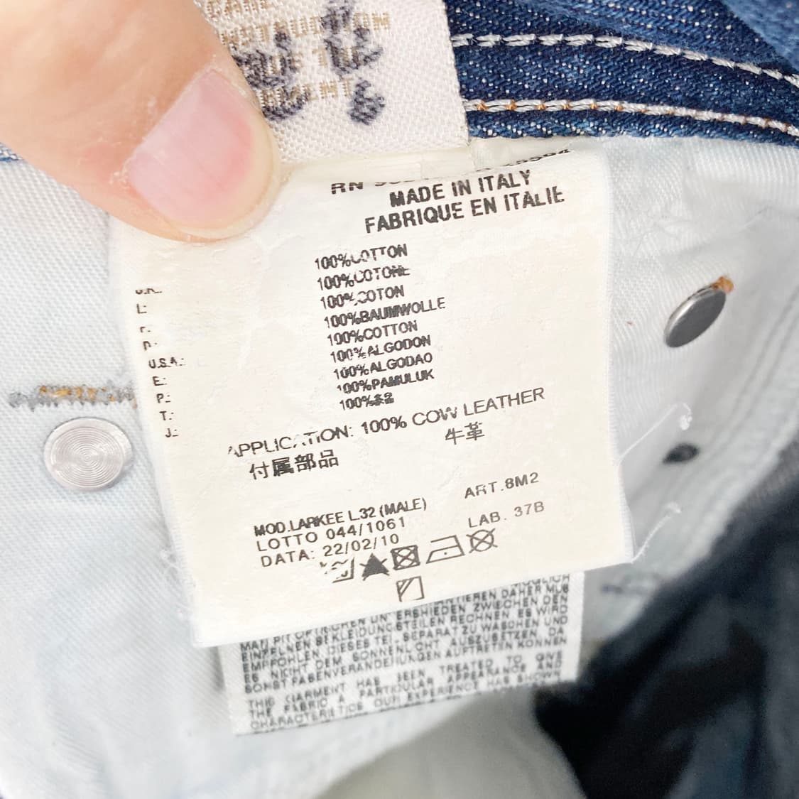 디젤 정품 남성청바지 33 상품이미지5