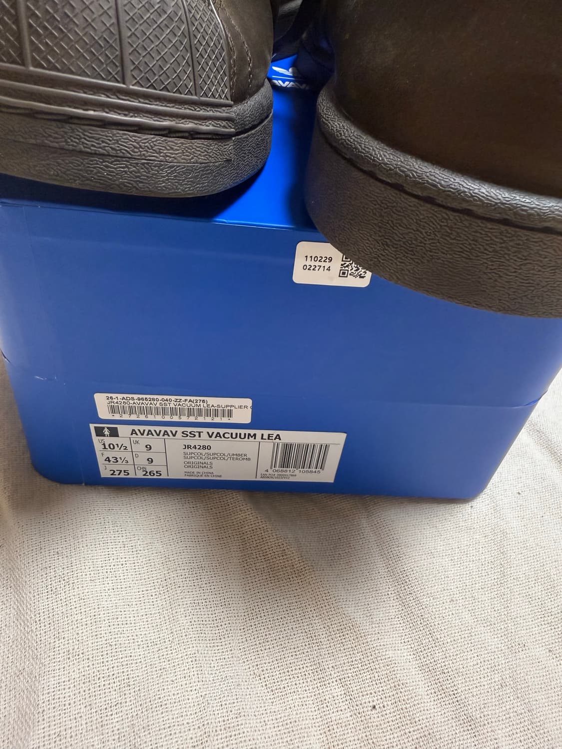 아디다스x아바바브 슈퍼스타 브라운 275 상품이미지8