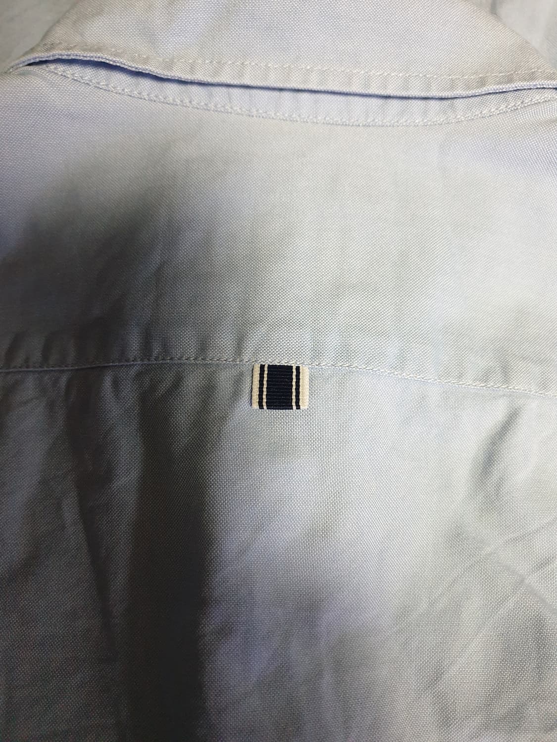 (동일드방레) 라코스테 옥스퍼드 슬림핏 긴팔셔츠 스카이블루 (95) 상품이미지4