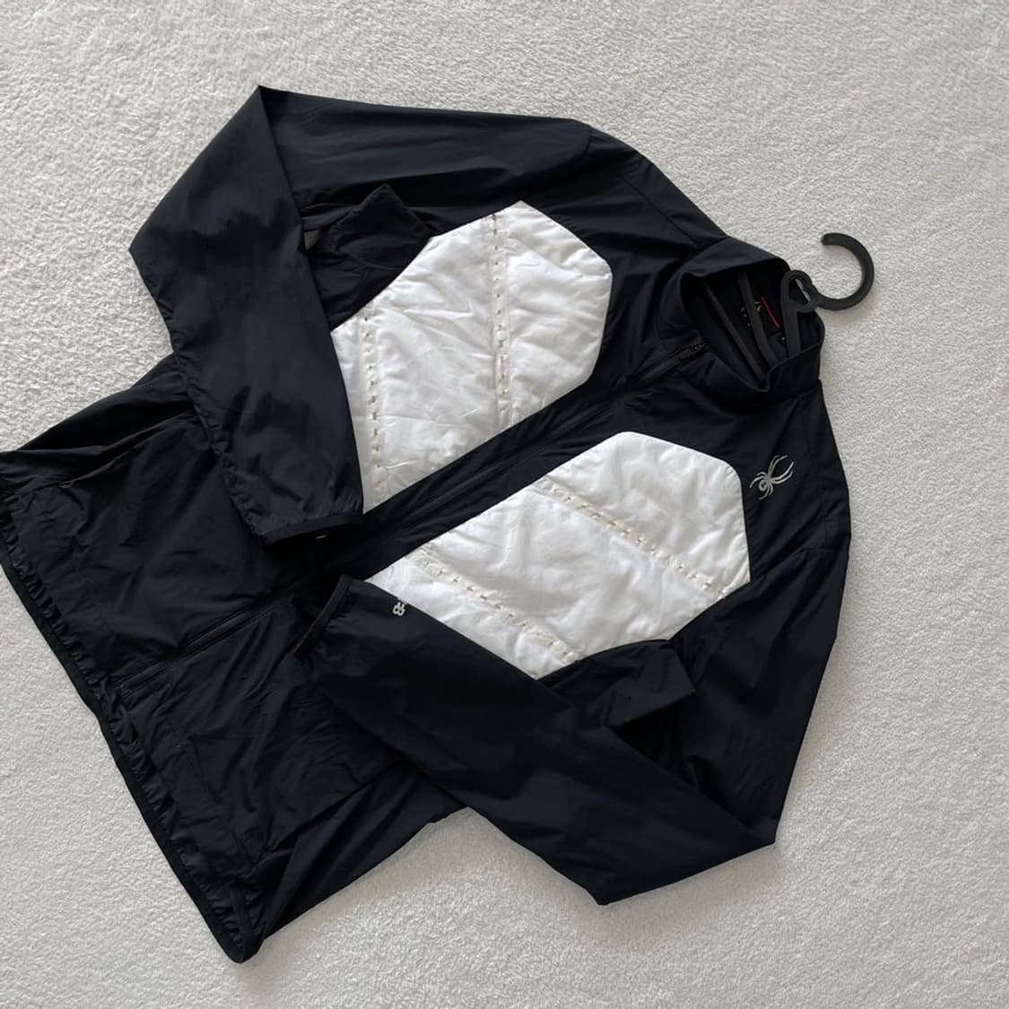 L 스파이더 하이브리드 경량패딩 바람막이 자켓 100 상품이미지3