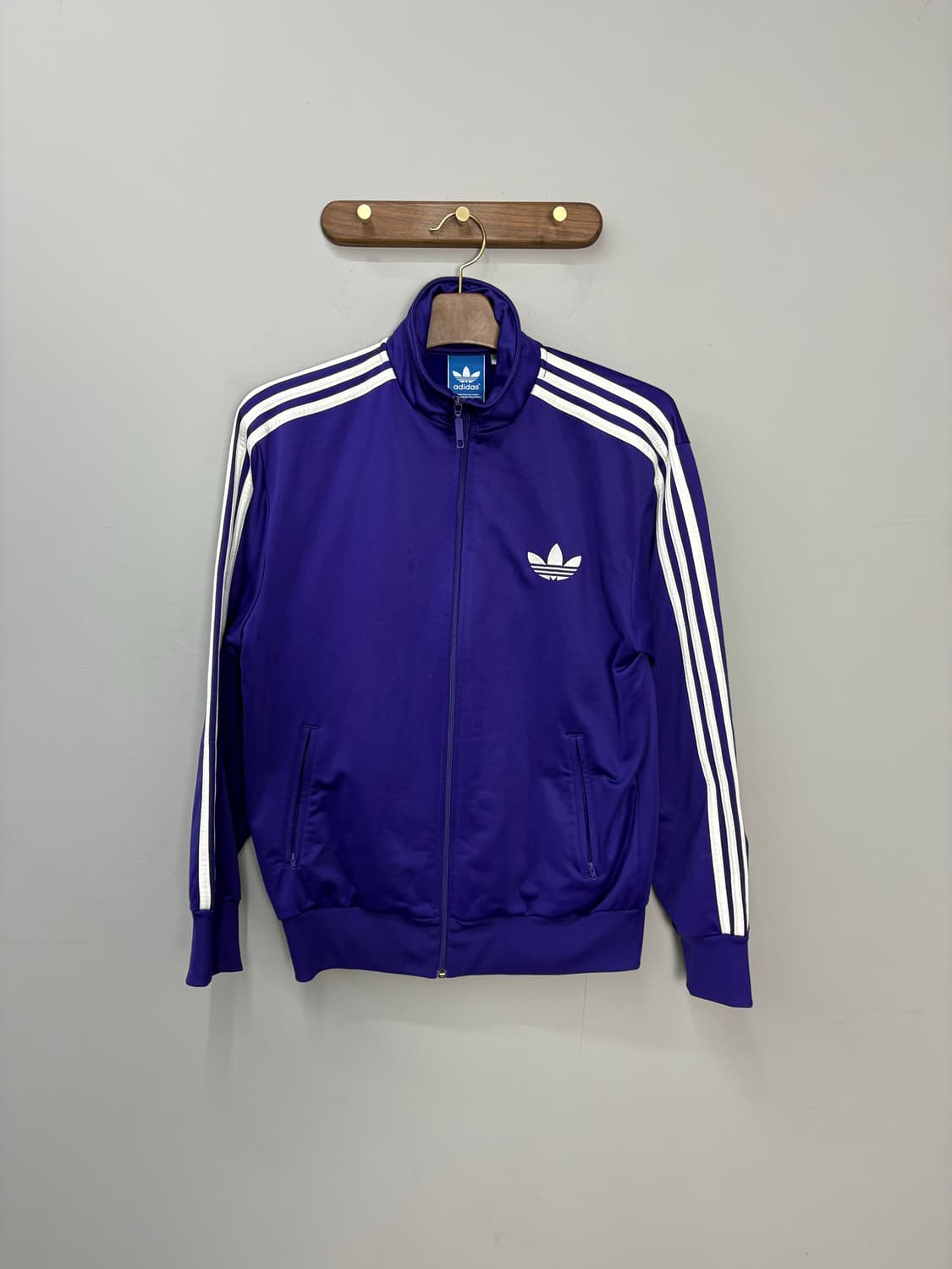 아디다스 클래식 파이어버드 퍼플 트랙탑 져지 A2887 상품이미지2