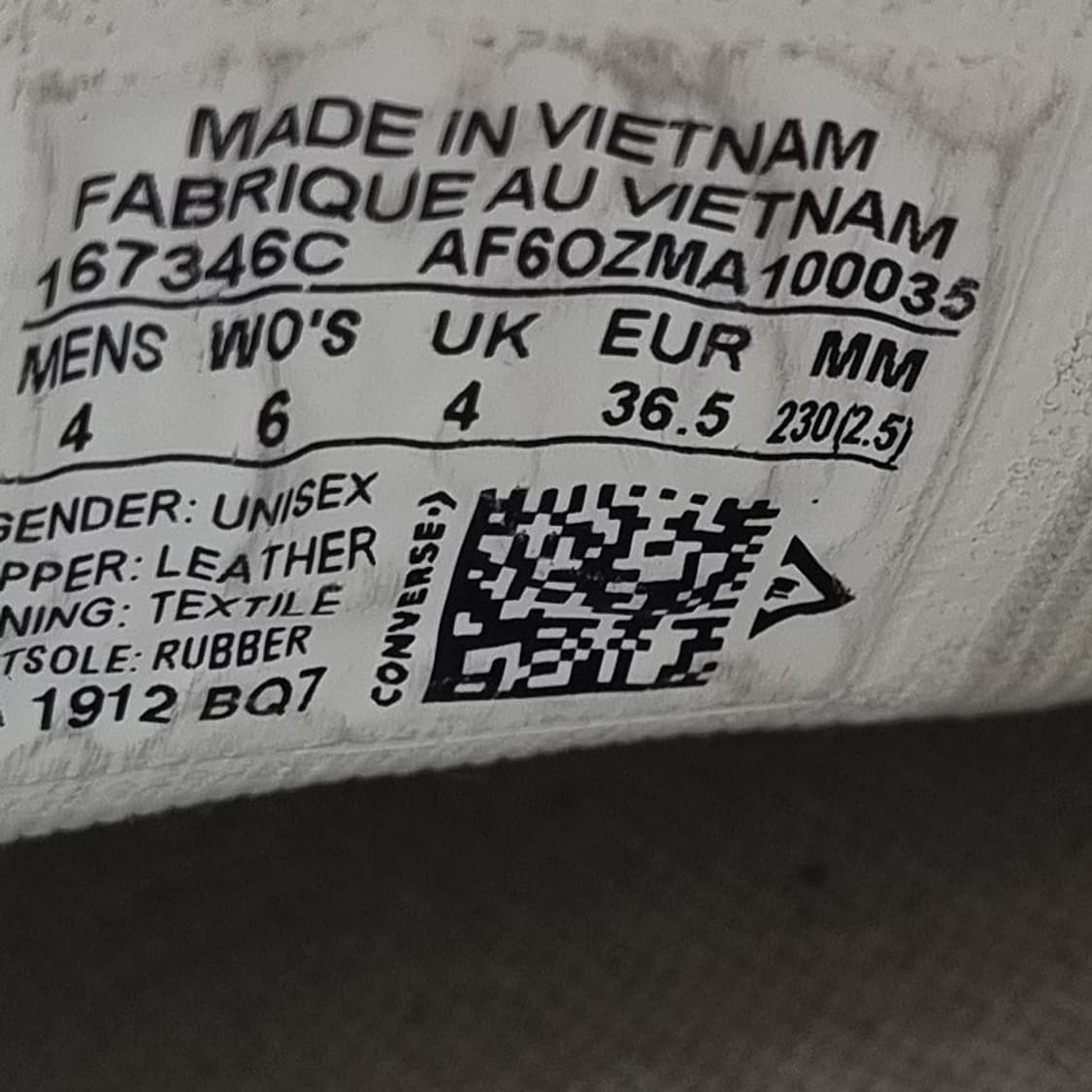 컨버스 척70 러브피어슬리 스니커즈 230 상품이미지6