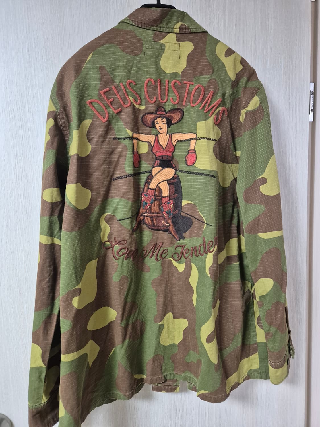 데우스 엑스 마키나 트래비스 카모 오버 셔츠 자켓 라지 상품이미지4