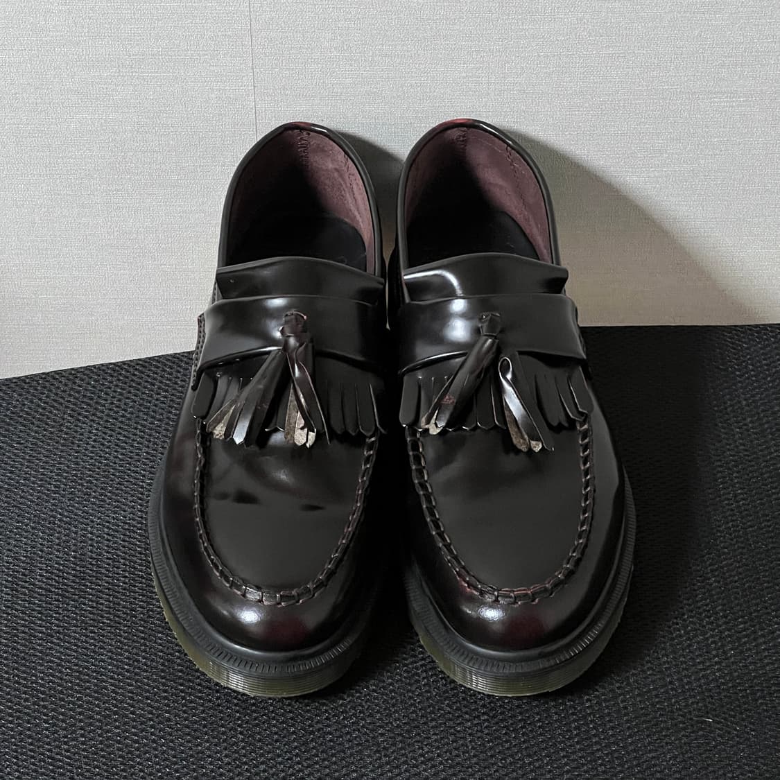 닥터마틴 아드리안 로퍼 체리레드 270,uk8 상품이미지3