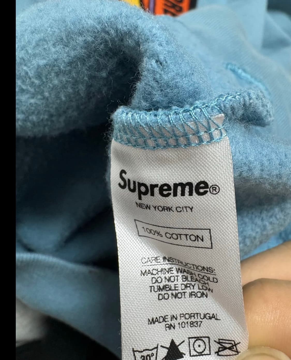 슈프림 체인스티치 후드 L18F 상품이미지6