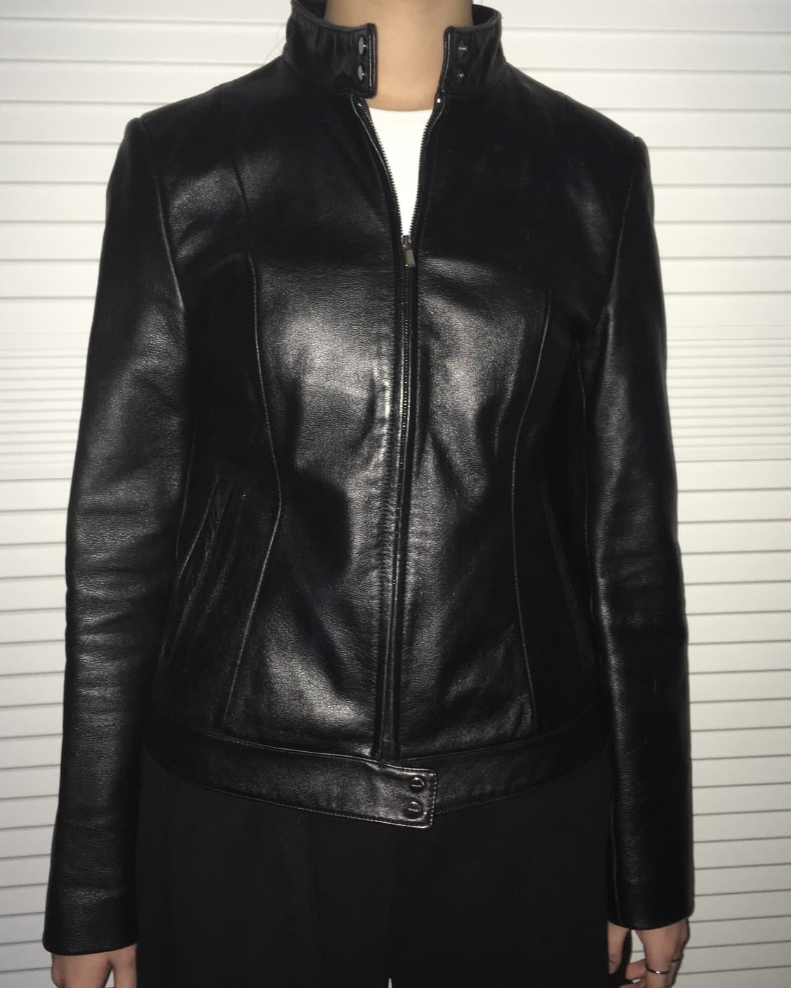 빈티지 소가죽 레더자켓 웨스턴 락시크 상품이미지1