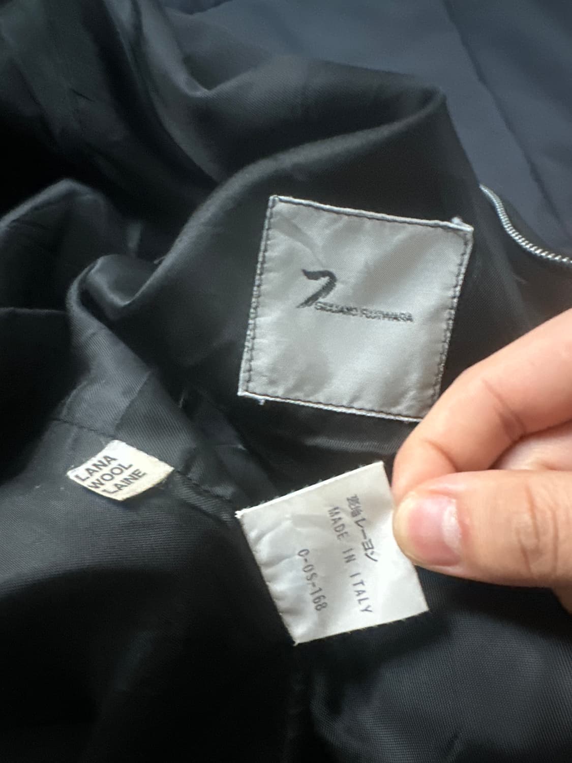 Giuliano Fujiwara 자카드 블루종 상품이미지2