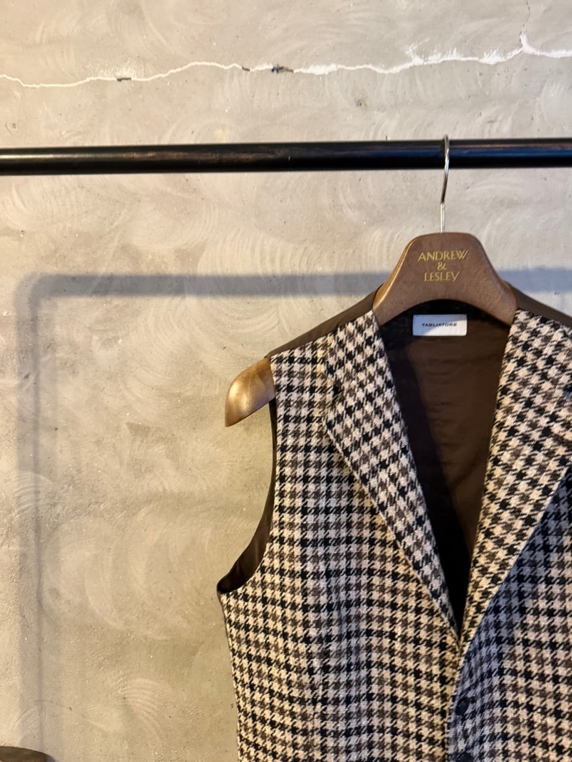 딸리아또레 트위드 베스트 슬림100 상품이미지2