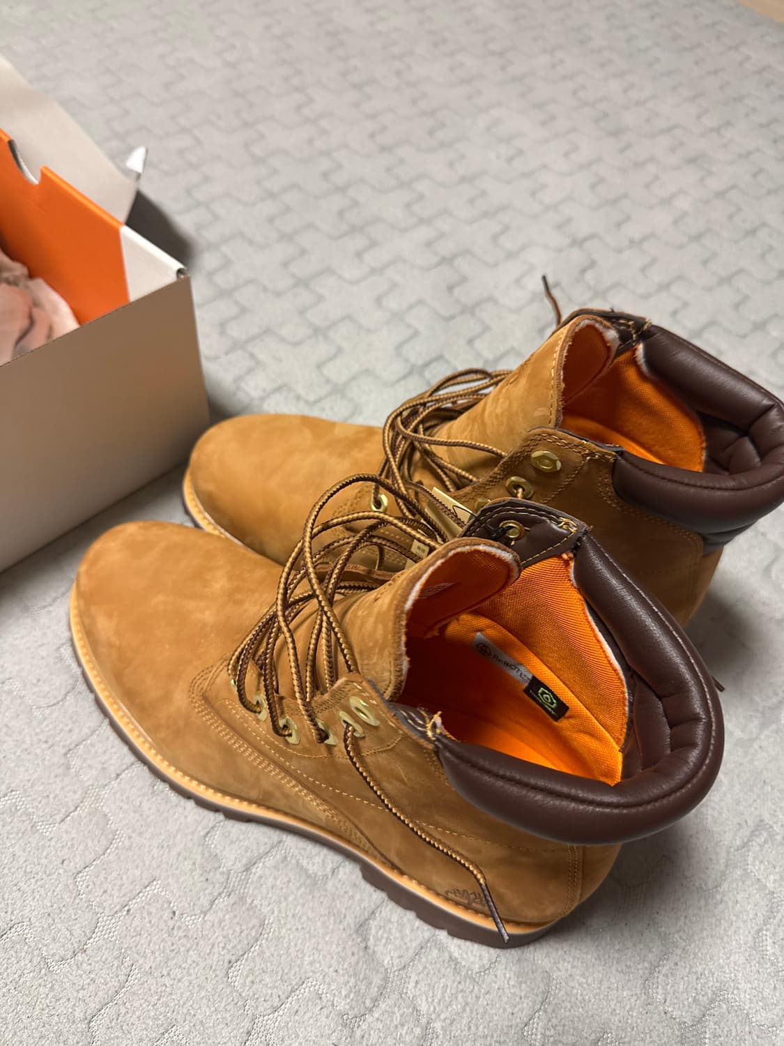 팀버랜드 6인치 워터프루프 위트 브라운 새상품 상품이미지1