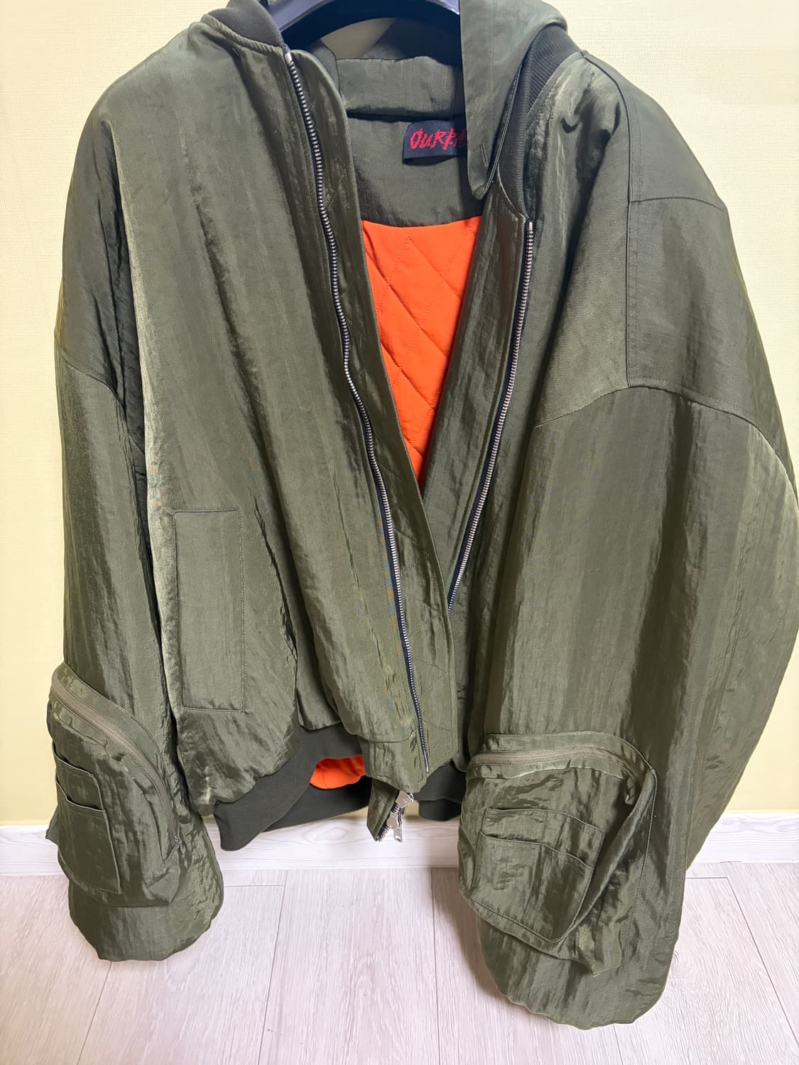 Ourpas082 New Ma-1 카키 상품이미지2