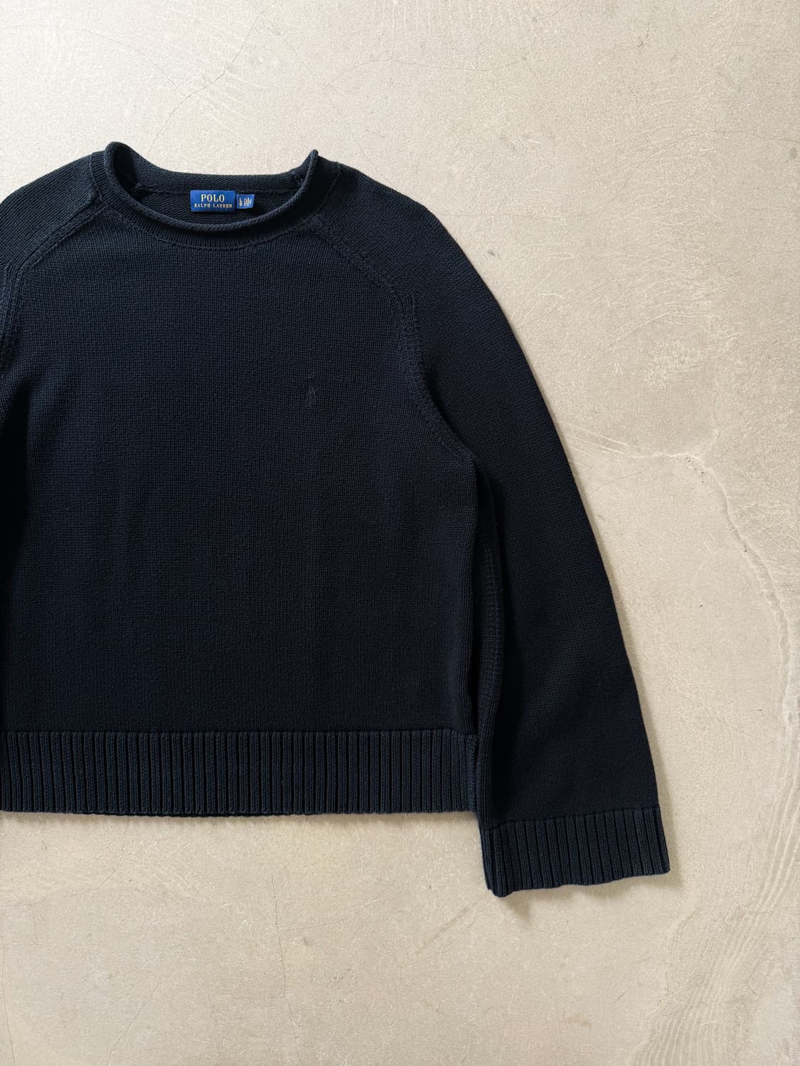 Polo Ralph Lauren Cotton Knit Black 상품이미지3