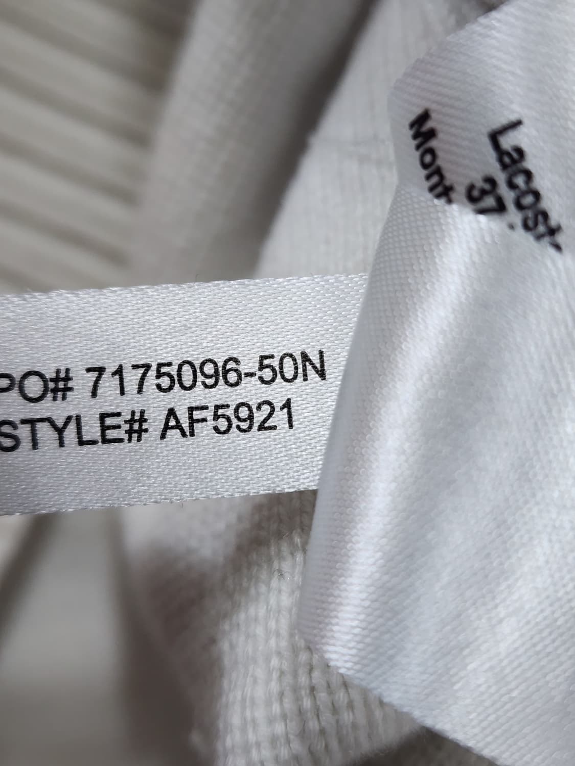 라코스테 우먼 컬러블록 스웻 폴로 니트 반팔 카라티 상품이미지8