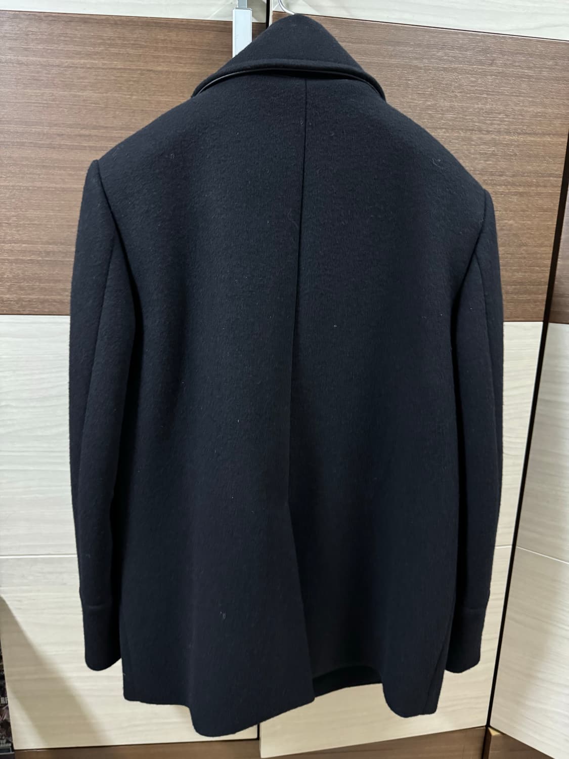 문선 피코트 블랙 M사이즈 상품이미지3