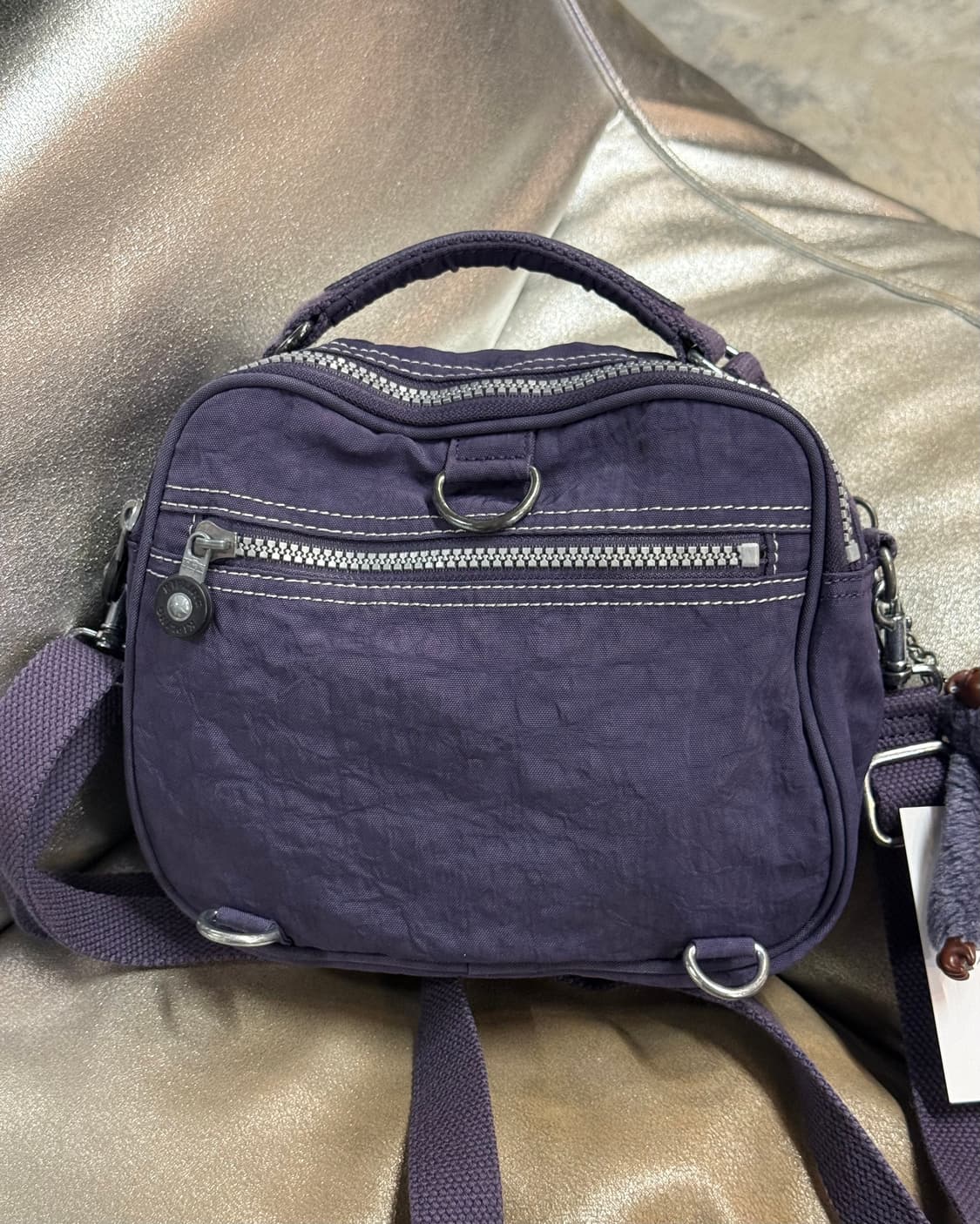 키플링 미니 퍼플 크로스백 상품이미지4