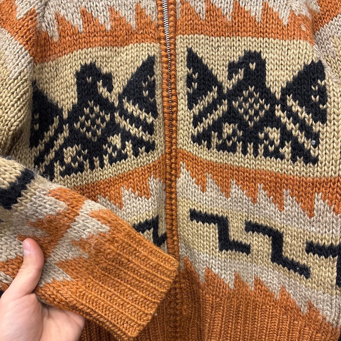 Gembony 썬더버드 천둥새 네이티브 코위찬 스웨터 N99 상품이미지4