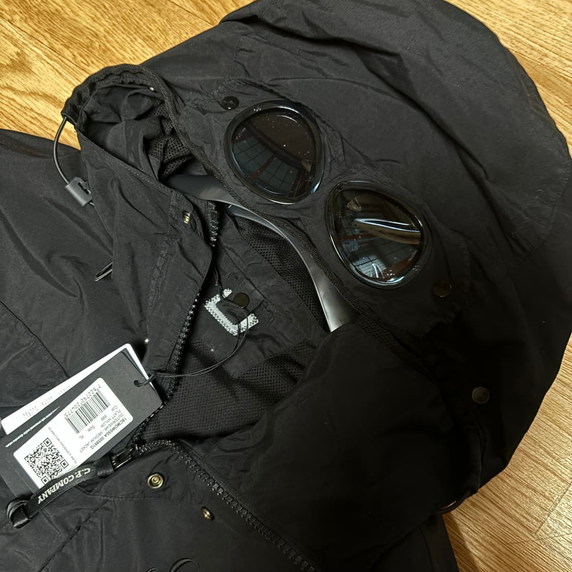 씨피컴퍼니 플랫 나일론 고글 자켓 상품이미지2