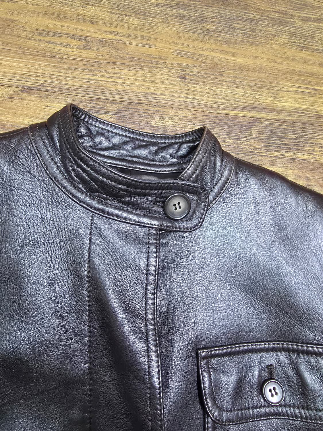 DKNY 양가죽 코트 상품이미지2