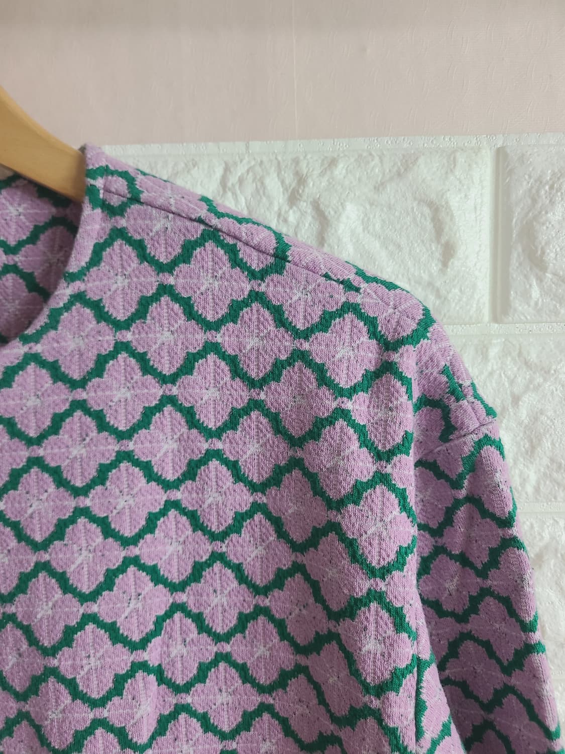 LOVE N SHOW 패턴 가디건 상품이미지2