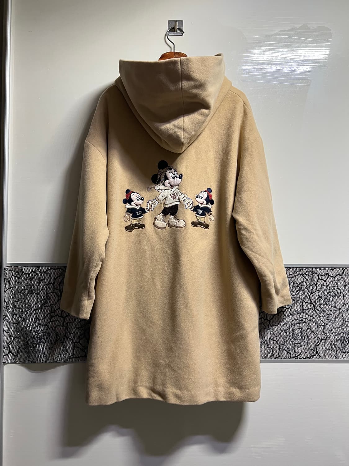 빈티지 90s 미키마우스 베이지 코트 상품이미지1