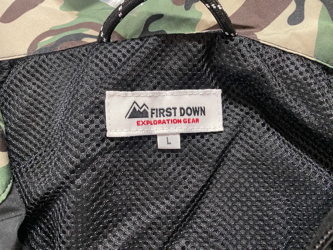 First down camo 바람막이 L 새상품 상품이미지6