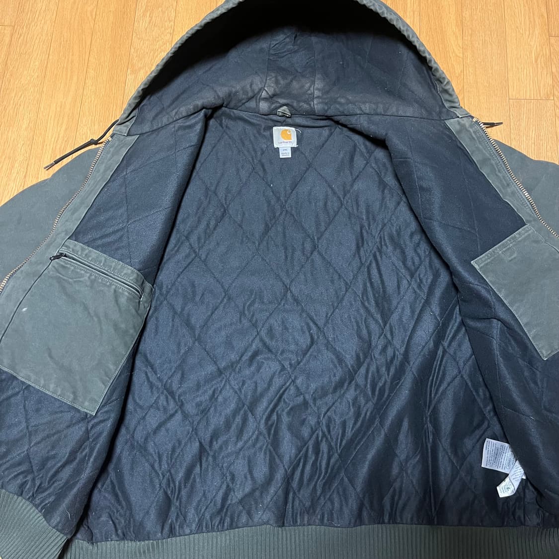 [XXL] 칼하트 US J130 덕 액티브 자켓 MOS 상품이미지2