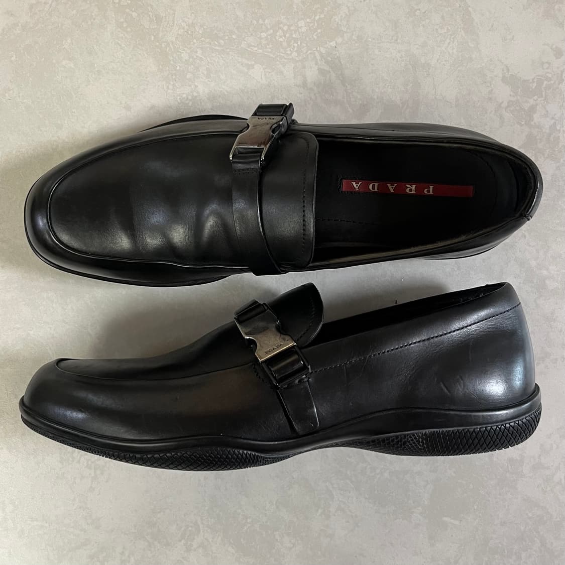 Prada Sports Buckle Loafers 상품이미지1